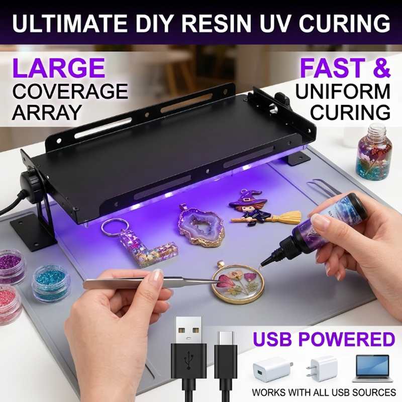 Jewelry Making Dc - 50/96/144 LED UV Reçine Kürleme Lambası,