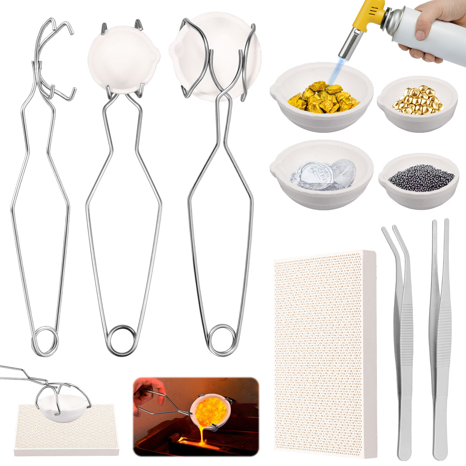 Jewelry Making Torch - Küçük fırın seti yüksek saflıkta torç