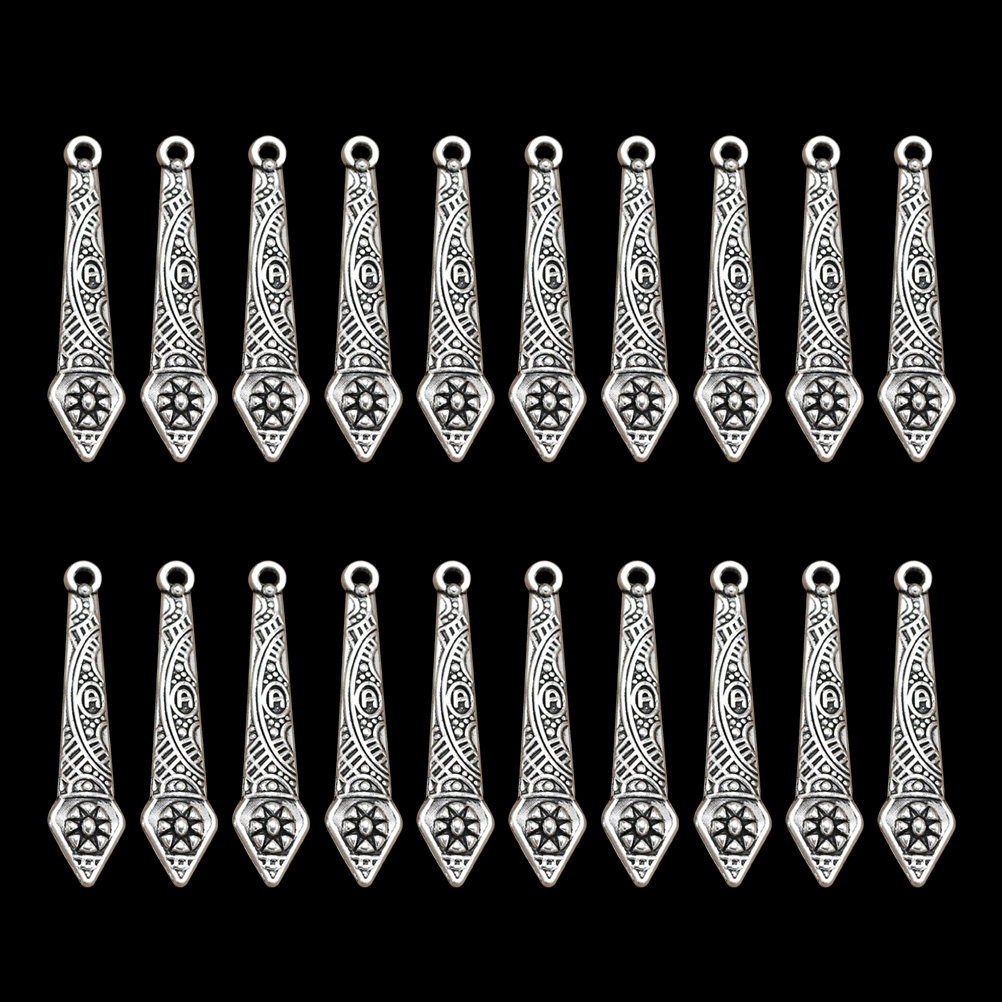 Jewelry Making Torch - 20 Adet Alaşımlı Meşale Şeklinde Kolye