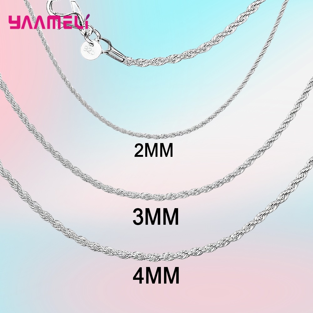 Lobster Clasp Silver - Üst satış gerçek saf 925 ayar