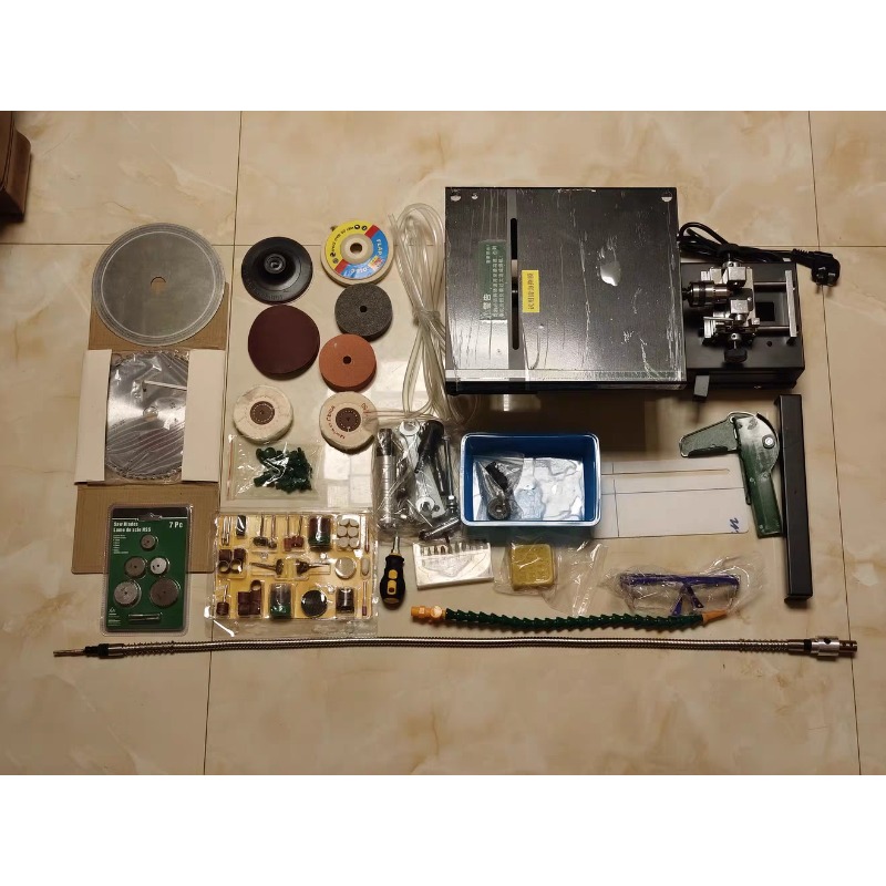 Jewelry Making Dc - 750W Mini Masa Testeresi Takı Parlatıcı