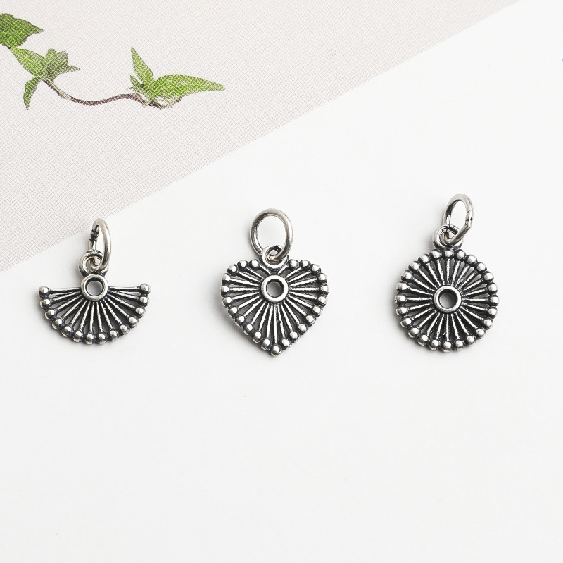 925 Gümüş Kolye Ucu Oymalı Yuv - Jewelry Making In La incelemesi ve fiyatı