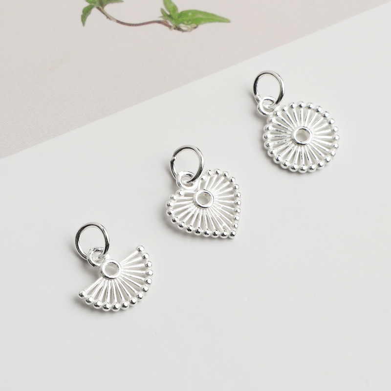 925 Gümüş Kolye Ucu Oymalı Yuv - Jewelry Making In La incelemesi ve fiyatı