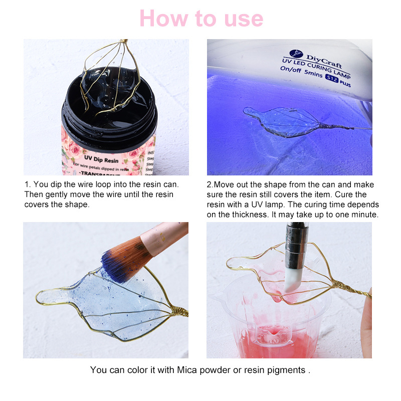 40/100/200g UV Dip Reçine Tutk - Jewelry Making At Home incelemesi ve fiyatı